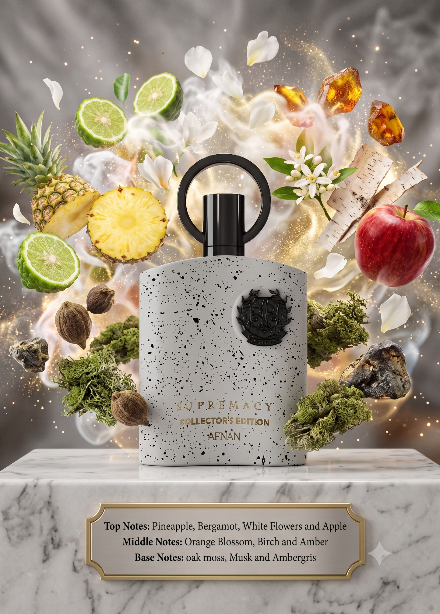 3ml/5ml/10ml Sample/Decant Supremacy Collector's Edition Afnan | Fruity Woody Amber with Green Base 