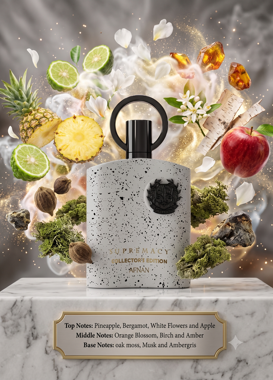 3ml/5ml/10ml Sample/Decant Supremacy Collector's Edition Afnan | Fruity Woody Amber with Green Base 