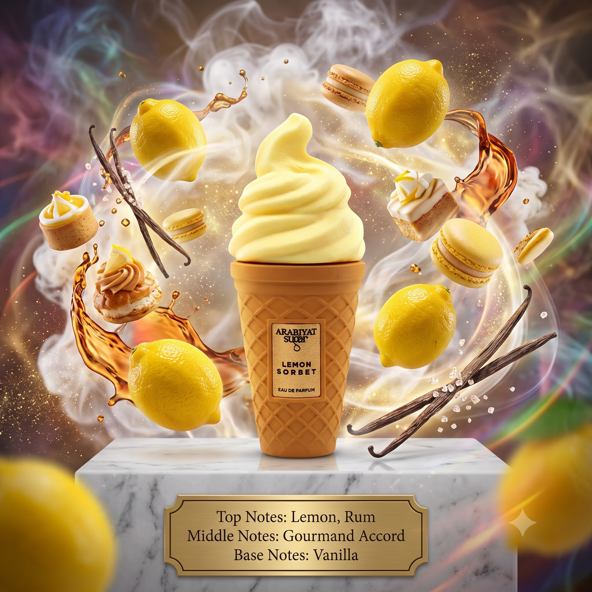 Arabiyat Sugar Lemon Sorbet EDP Decant Sample - 3ml 