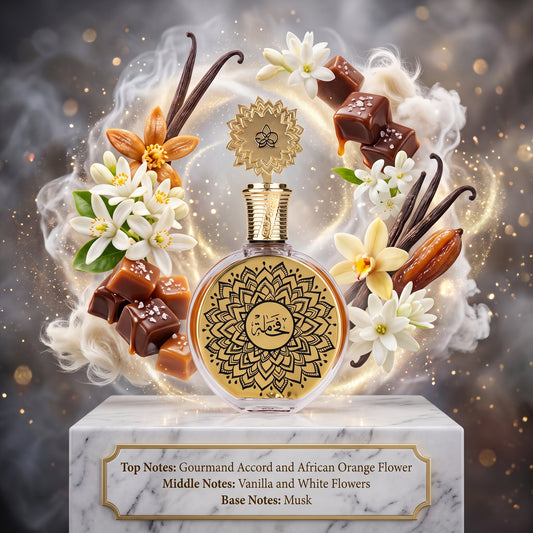 3ml/5ml/10ml Fakhama 100ml EDP | Maison Asrar | Sample/Decant | Sweet Orange Blossom Musk Perfume - Fragrance 