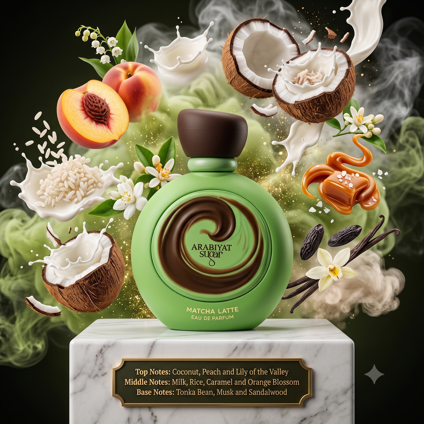 Arabiyat Sugar Matcha Latte EDP Decant Sample - 3ml 