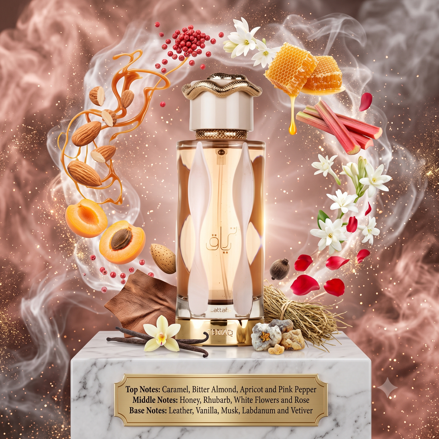 3ml/5ml/10ml Teriaq | Lattafa | Sweet & Spicy Gourmand Fragrance Perfume Sample - Decants 