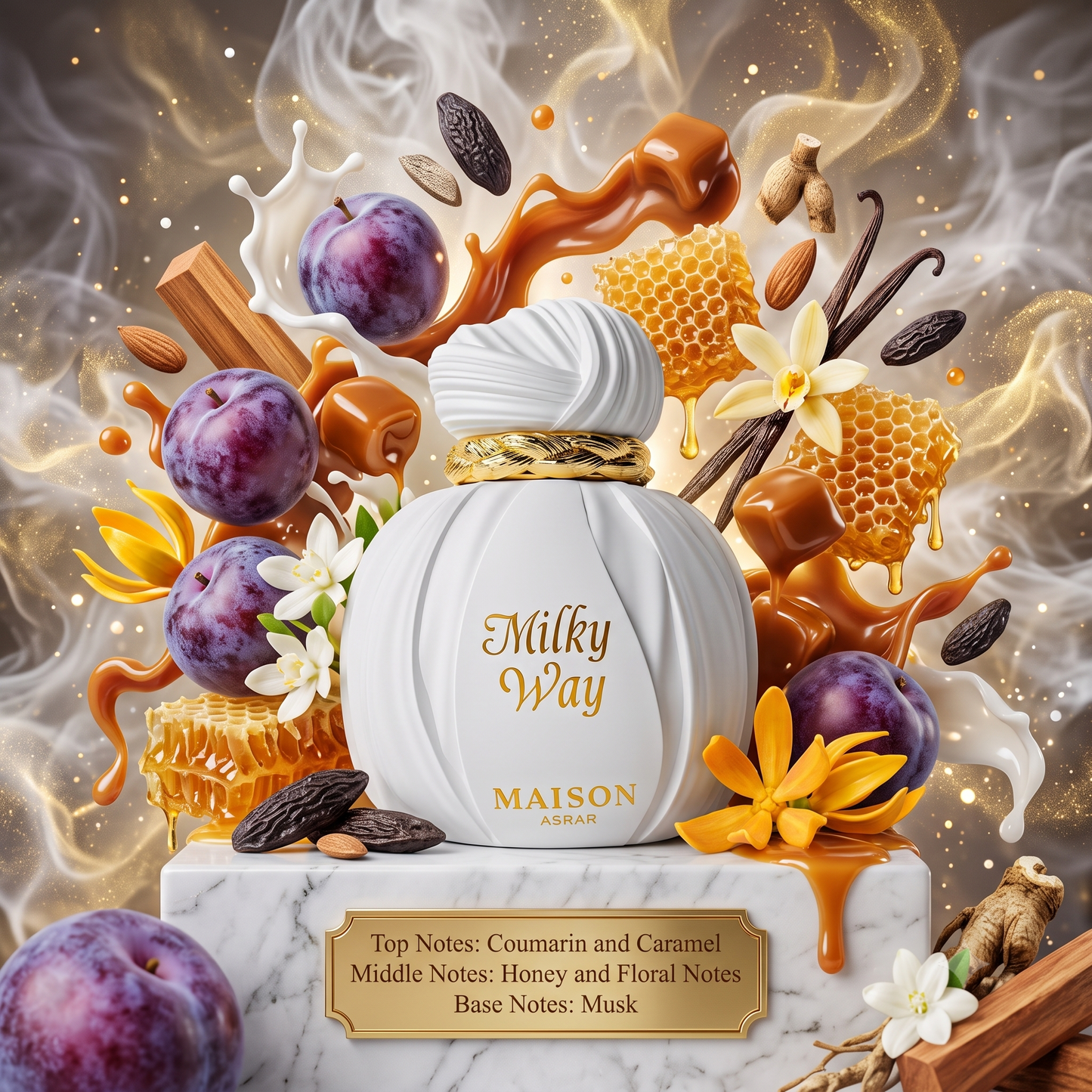 Maison Asrar Milky Way EDP Decant Sample - 3ml, 5ml, 10ml 