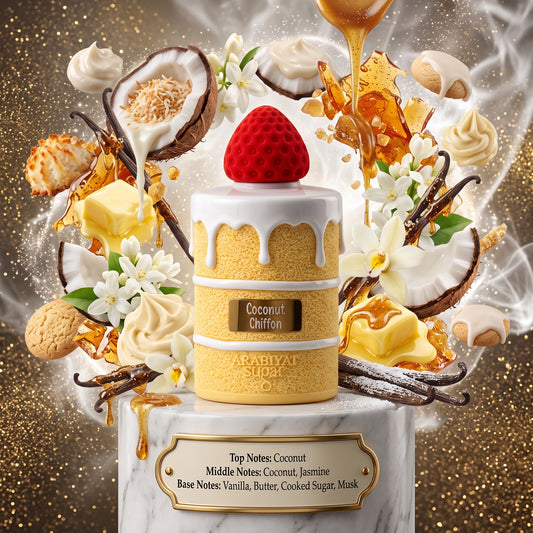 Arabiyat Sugar Coconut Chiffon EDP Decant Sample - 3ml 