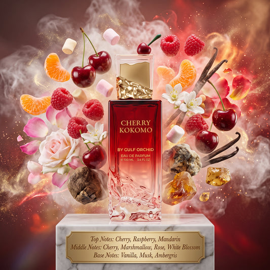 Cherry Kokomo by Gulf Orchid - 3ml, 5ml, 10ml Sample/Decant | Sweet Cherry, Marshmallow & Vanilla 