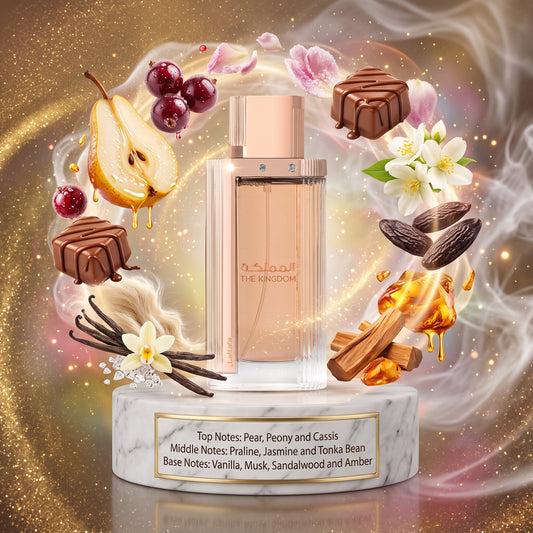 3ml/5ml/10ml Lattafa The Kingdom Her | Lattafa | Luxurious Fruity Chocolate Fragrance Perfume Sample - Decant 