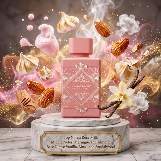 3ml/5ml/10ml Lattafa Badee Noble Blush | Lattafa | Creamy & Floral Fragrance Perfume Sample - Decants 