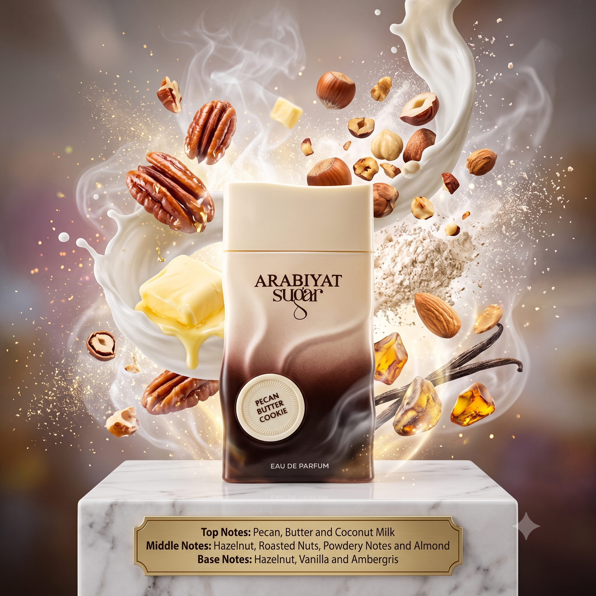 Arabiyat Sugar Pecan Butter Cookie EDP Decant Sample - 3ml 