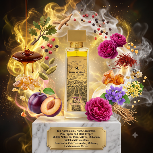 Enigma Of Taif by Swiss Arabian Samples & Travel Size (2ml, 3ml, 5ml, 10ml) Spicy Floral Woody Fragrance 