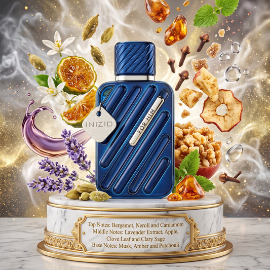 Inizio for Him by FRAGRANCE WORLD - 5ml Sample/Decant | Bergamot, Spicy Notes & Cedar 
