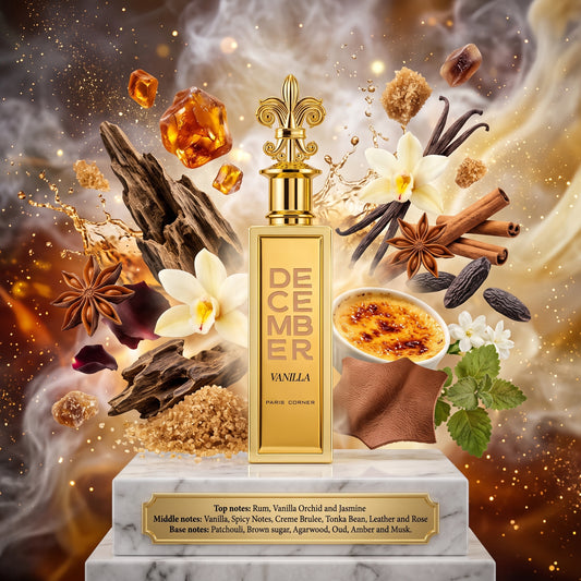 3ml/5ml/10ml December Vanilla Sample | Paris Corner | Warm Spicy Gourmand Decant 