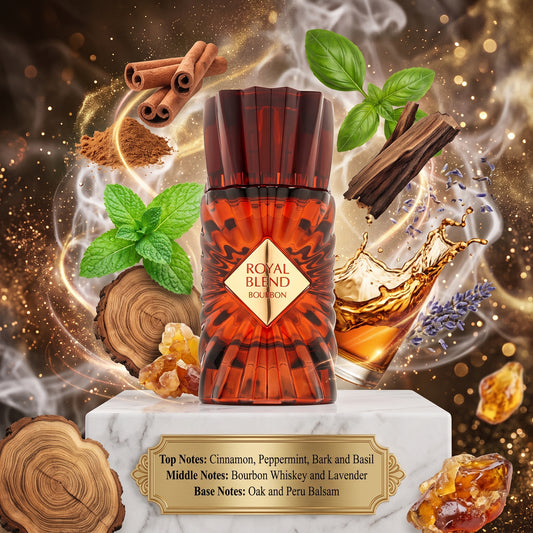 5ml Sample/Decant Royal Blend Bourbon French Avenue | Spicy Aromatic with Bourbon & Woody Balsamic Notes 
