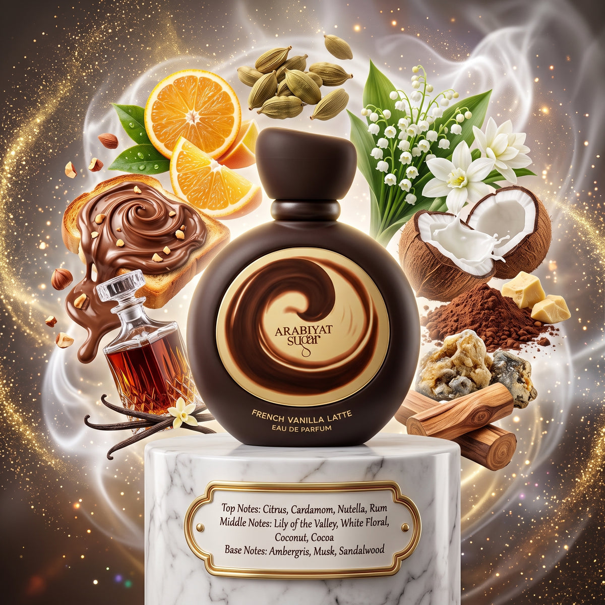 Arabiyat Sugar French Vanilla Latte EDP Decant Sample - 3ml 