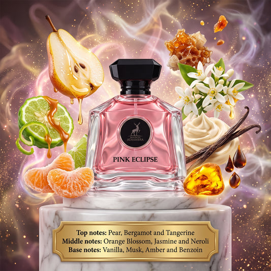3ml/5ml/10ml Sample/Decant Pink Eclipse Maison Alhambra | Bright Fruity Floral with Creamy Vanilla Musk Base 