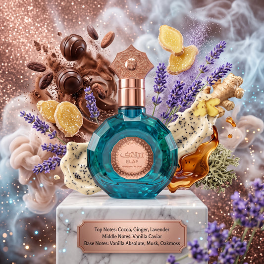 Elaf by Mamlakat Al Oud Samples & Travel Size (3ml, 5ml, 10ml) Sweet Aromatic Vanilla Fragrance 
