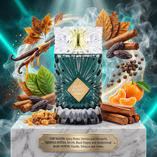 5ml Sample/Decant SWEET HEAVEN TABACCO Gulf Orchid | Spicy Mandarin with Myrrh, Tobacco & Vanilla 