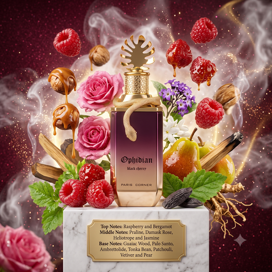 3ml/5ml/10ml Ophidian Black Cherry EDP | Paris Corner | Dark & Mysterious Fragrance Perfume Sample - Decant 