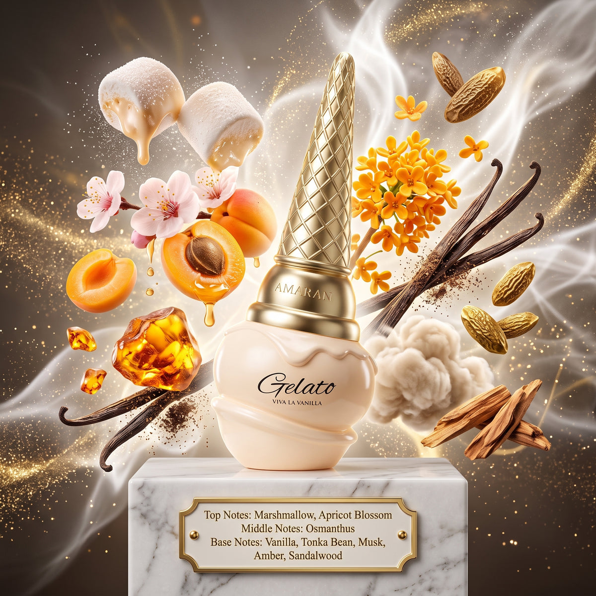 Amaran Gelato Viva La Vanilla EDP Decant Sample - 3ml 