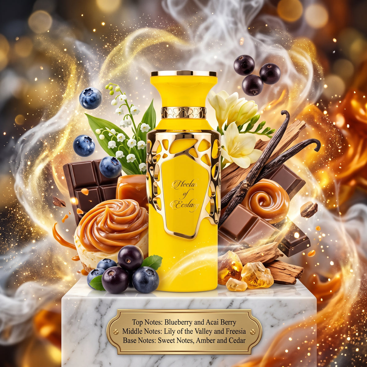3ml/5ml/10ml Nectar of Ecstasy 100ml EDP | Fragrance World | Sample/Decant | Berry Floral Sweet Cedar Perfume - Fragrance 
