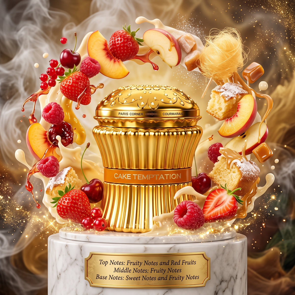 5ml Cake Temptation | Paris Corner | A Decadent Gourmand Fragrance Perfume Sample - Decants 