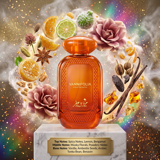 Vannifolia by Hekayat Attar Samples & Travel Size (3ml, 5ml, 10ml) Powdery Vanilla Amber Fragrance 
