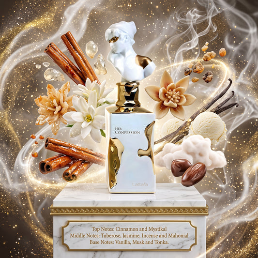 3ml/5ml/10ml Lattafa Her Confession | Lattafa | Sensual & Mysterious Fragrance Perfume Sample Decant 