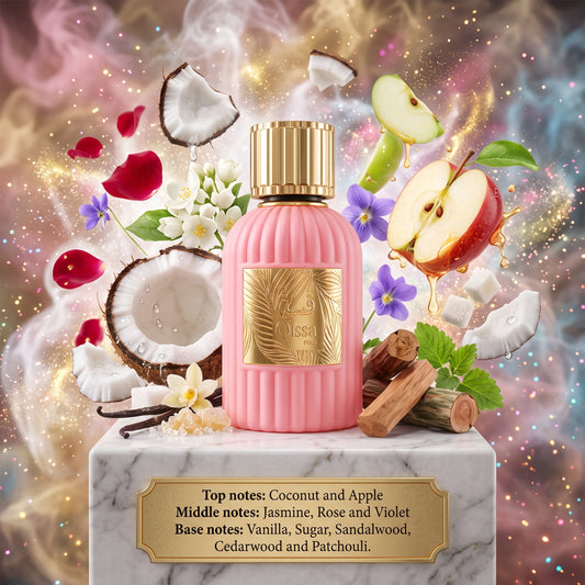 3ml/5ml/10ml Paris Corner Qissa Pink | Paris Corner | Luxurious Strawberry & Marshmallow Middle Eastern Fragrance Perfume Sample - Decants 