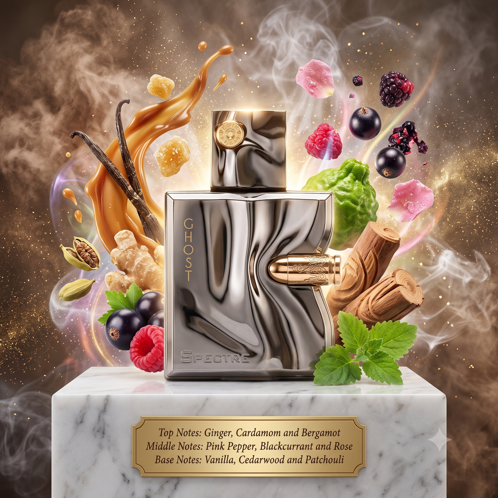 Spectre Ghost French Avenue Eau de Parfum Samples & Travel Size (3ml, 5ml, 10ml) - Spicy Floral Woody Oriental Fragrance 