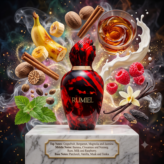 Arabiyat Prestige Rumiel EDP Decant Sample - 3ml, 5ml, 10ml 