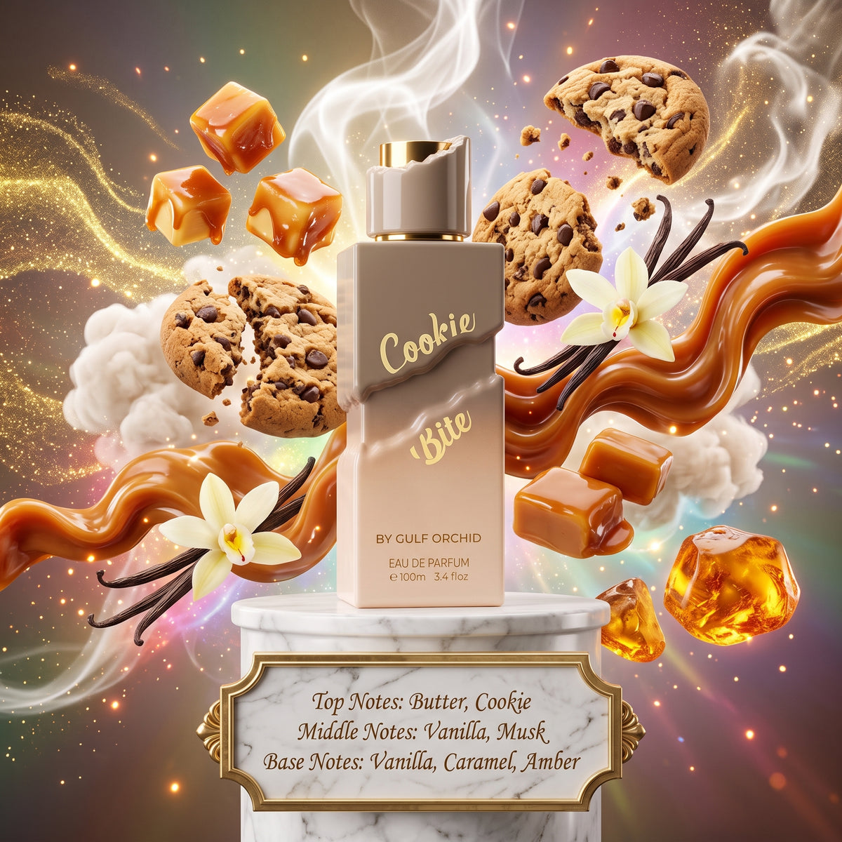 Cookie Bite by GULF ORCHID - 3ml, 5ml, 10ml Sample/Decant | Cookie, Butter & Vanilla 