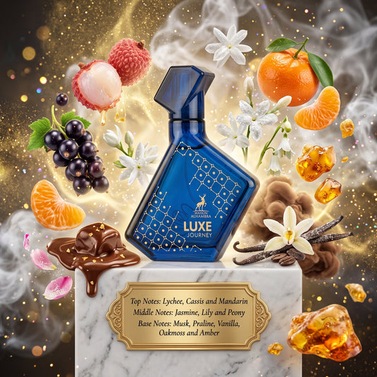 5ml Luxe Journey 100ml EDP | Maison Alhambra | Woody Floral Fruity Fragrance Perfume Sample - Decants 