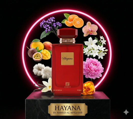 Hayana EDP By Ahmed Al Maghribi Decant Sample - 3ml, 5ml 