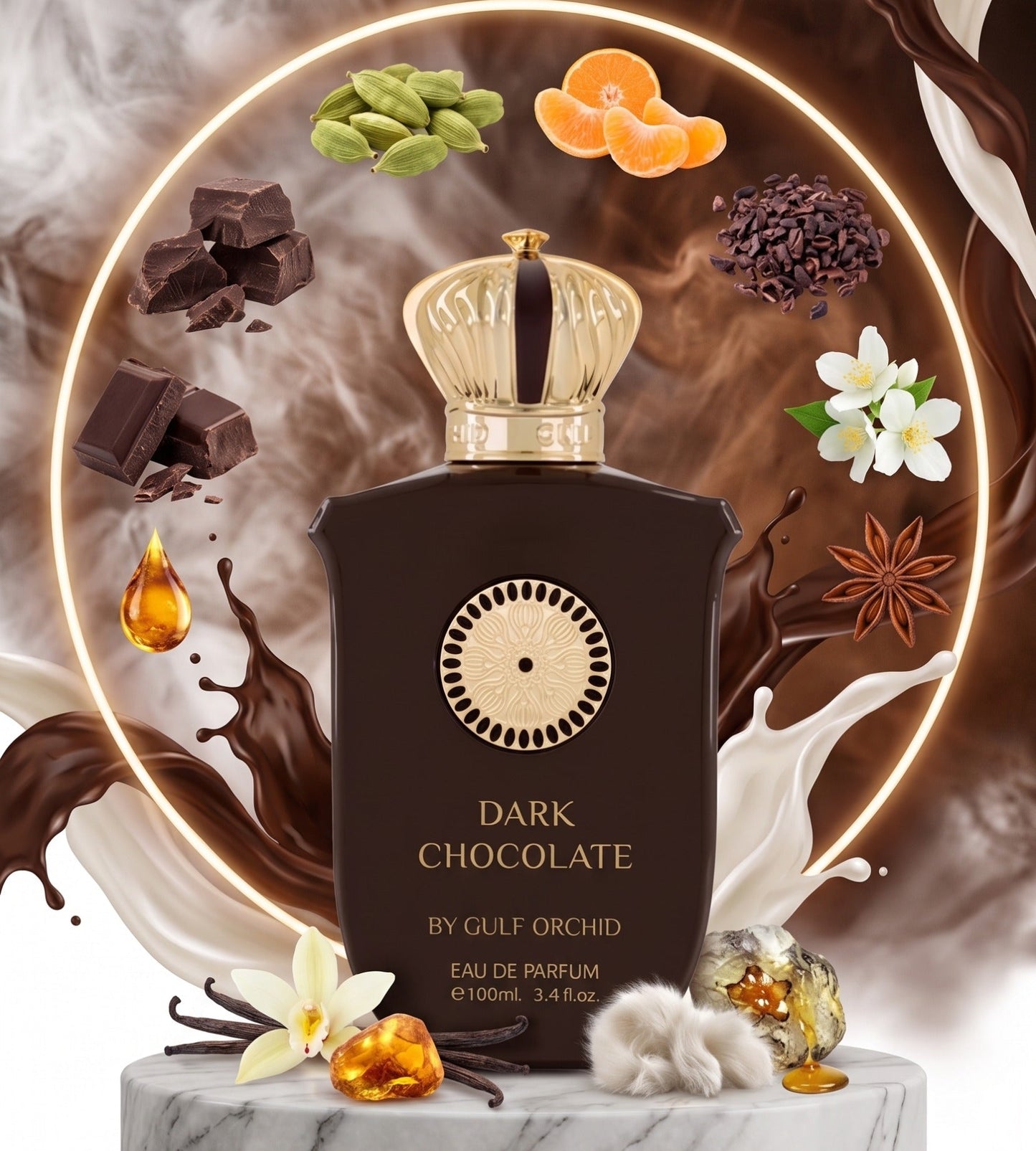 Dark Chocolate EDP By Gulf Orchid Decant Sample - 3ml, 5ml 