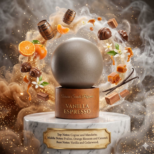 3ml Sample/Decant Vanilla Espresso Aurora Scents | Boozy Citrus Coffee Gourmand 