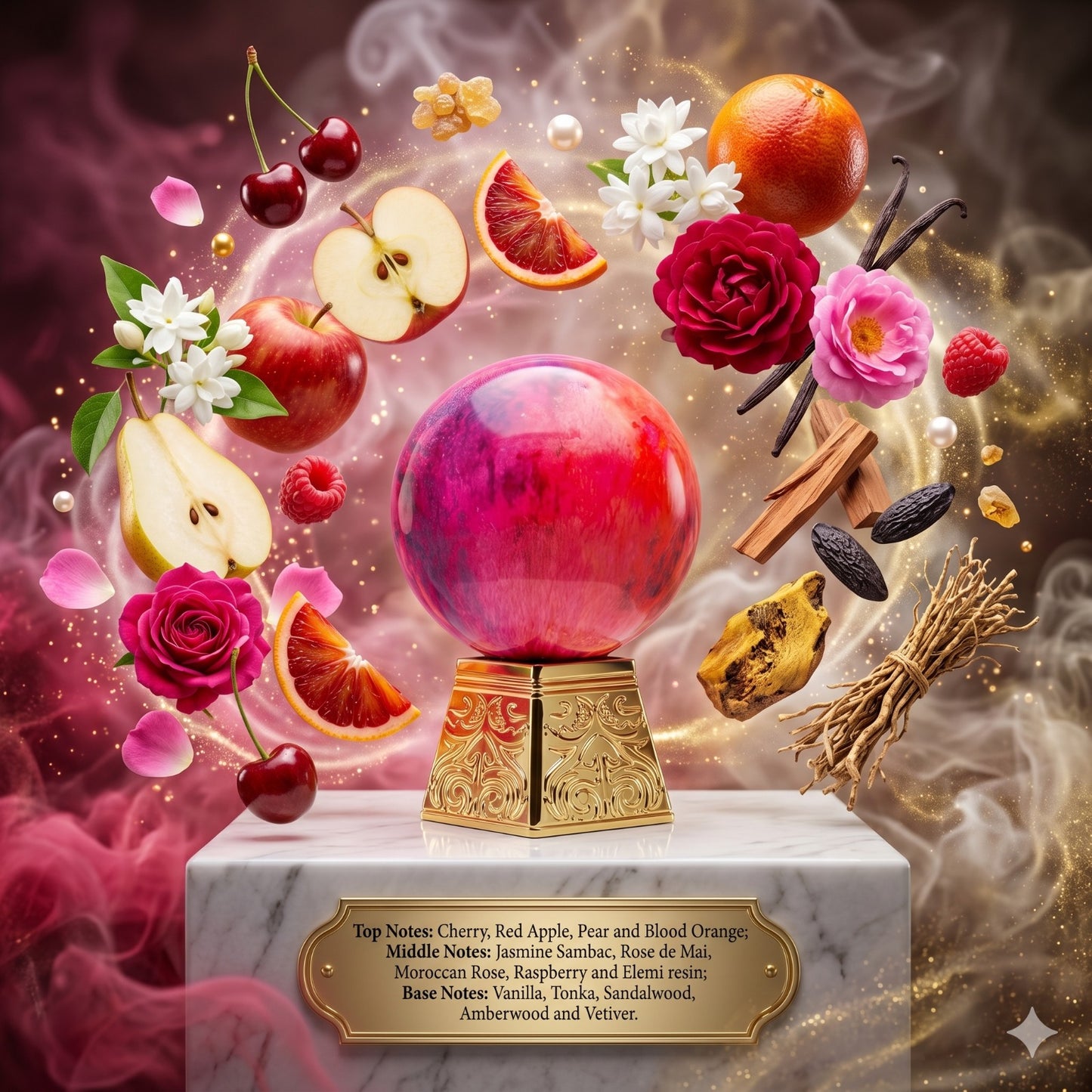 Cherry In The Woods by Aurora Scents Samples & Travel Size (3ml, 5ml, 10ml) Fruity Woody Cherry Fragrance 