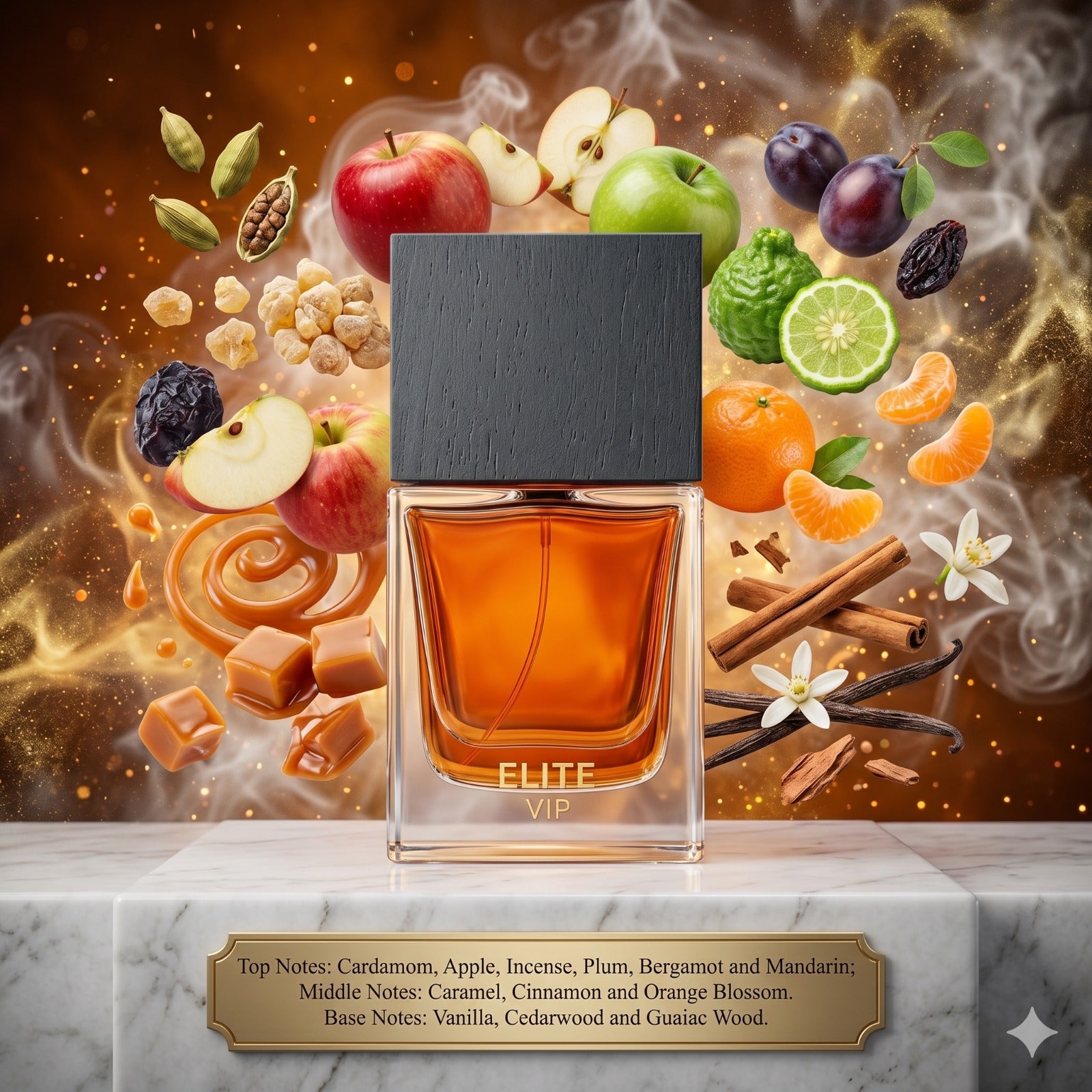Elite VIP by AURORA SCENTS - 3ml, 5ml Sample/Decant | Plum, Cardamom, Caramel & Vanilla 