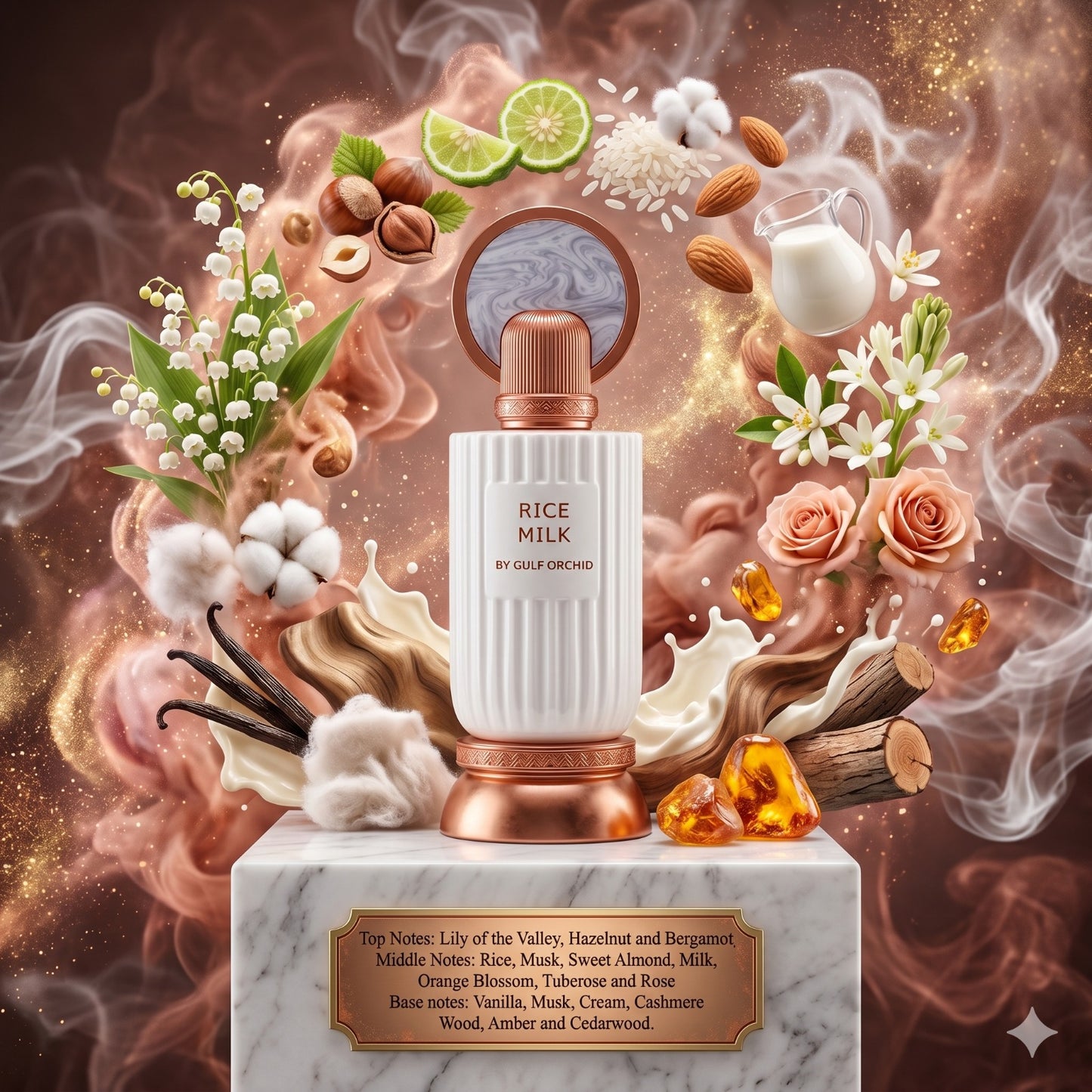 Rice Milk EDP By Gulf Orchid Decant Sample - 3ml, 5ml 