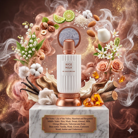 Rice Milk EDP By Gulf Orchid Decant Sample - 3ml, 5ml 