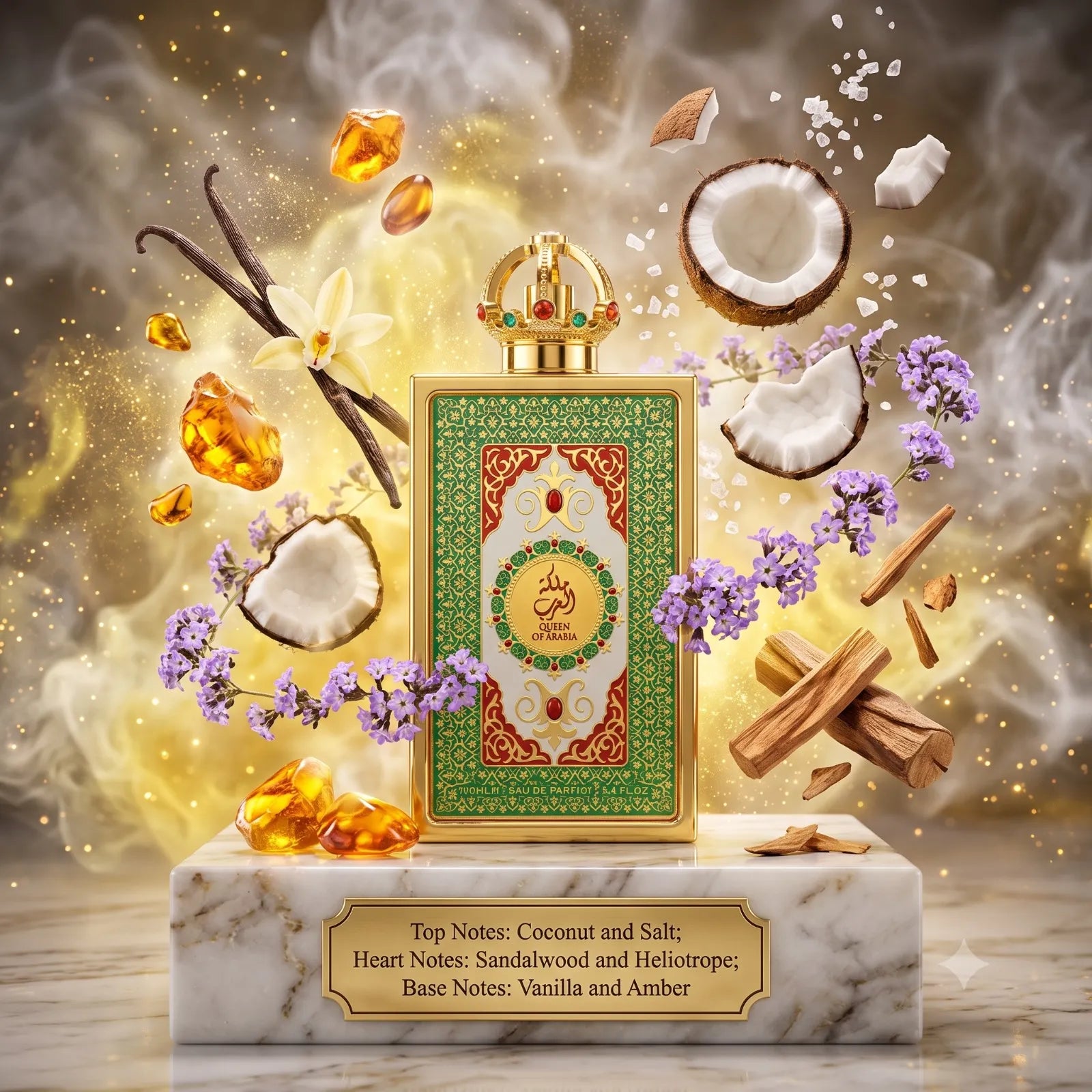Queen Of Arabia EDP By Lattafa Decant Sample - 3ml, 5ml 