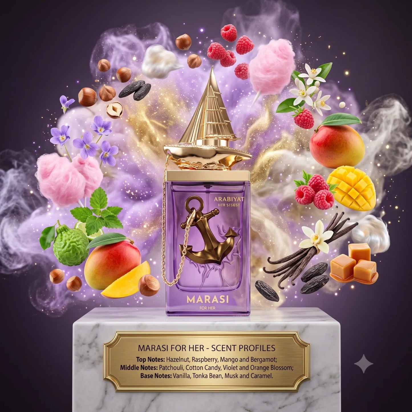 Marasi For Her EDP By Arabiyat Prestige Decant Sample - 3ml, 5ml 