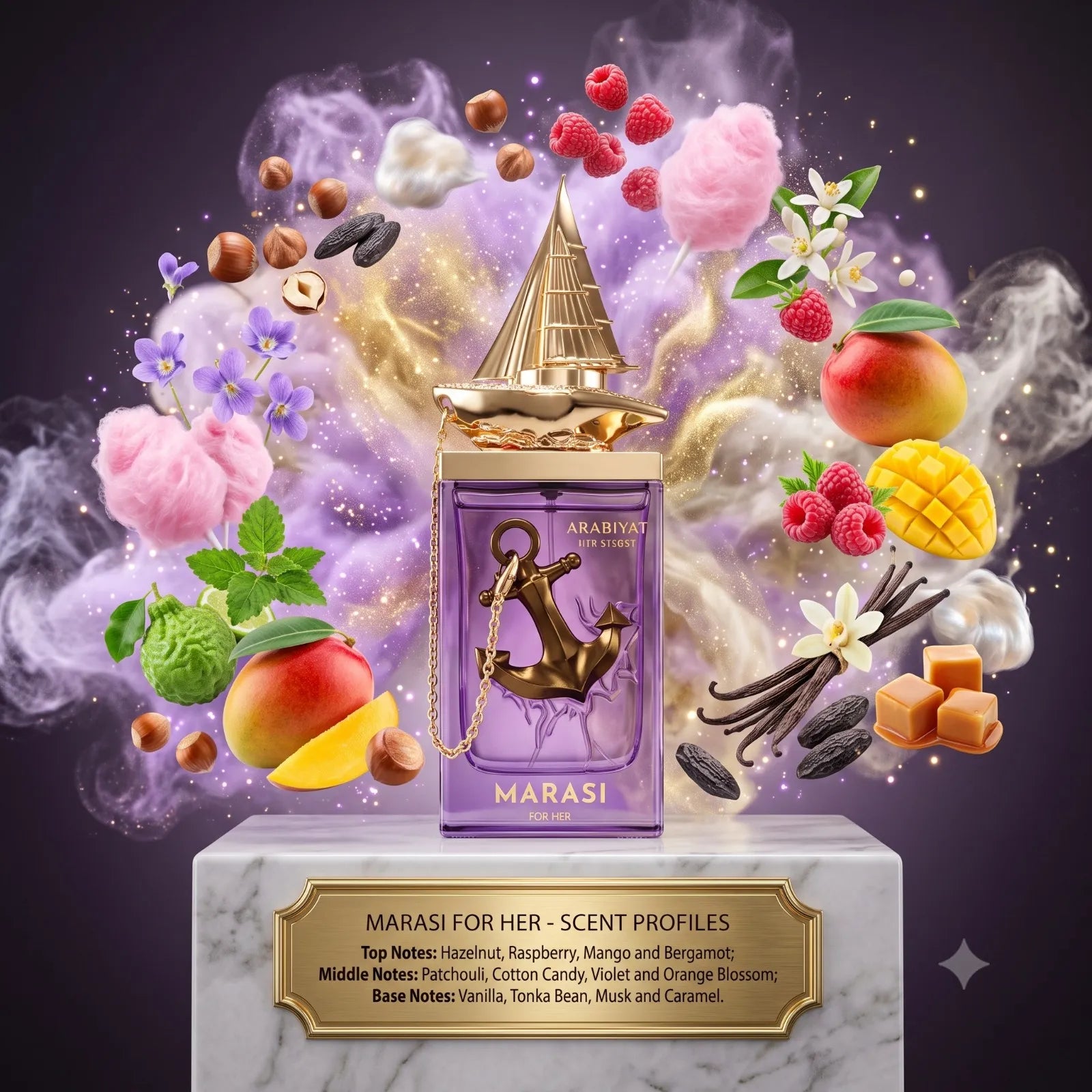 Marasi For Her EDP By Arabiyat Prestige Decant Sample - 3ml, 5ml 