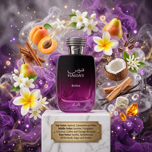 Hawas Reina EDP By Rasasi Decant Sample - 3ml, 5ml 