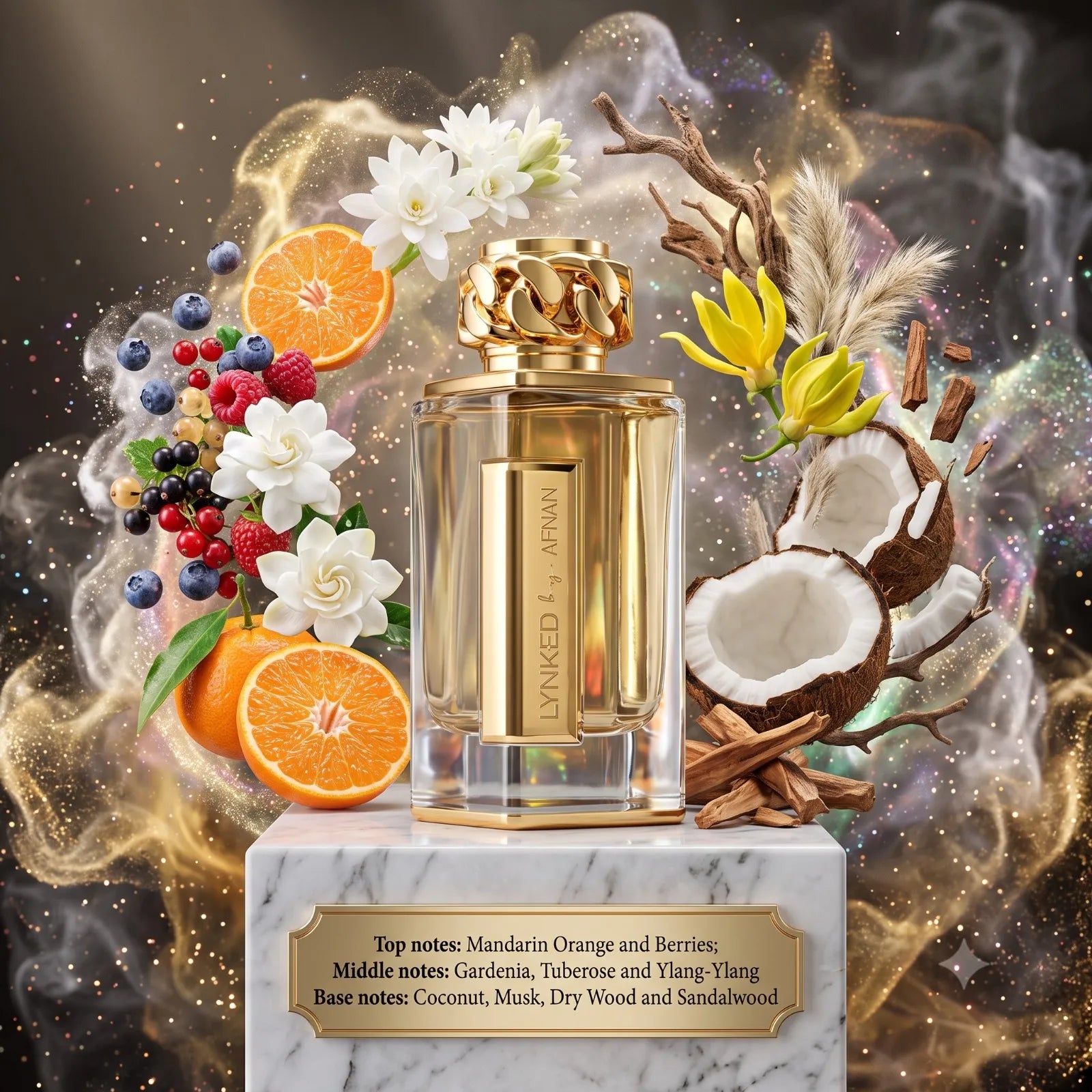 Lynked Forever EDP By Afnan Decant Sample - 3ml, 5ml 