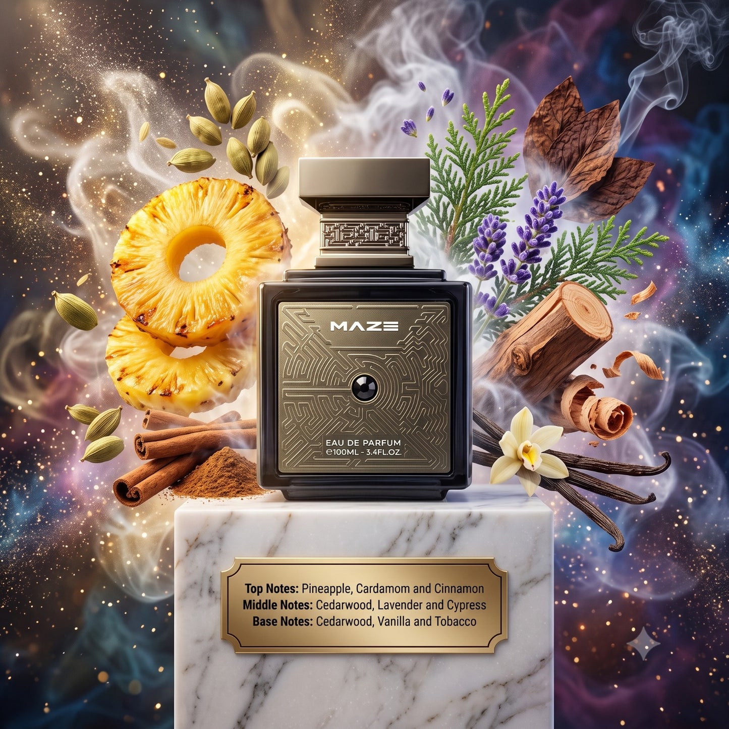 Maze EDP By Gulf Orchid Decant Sample - 2ml, 3ml, 5ml 