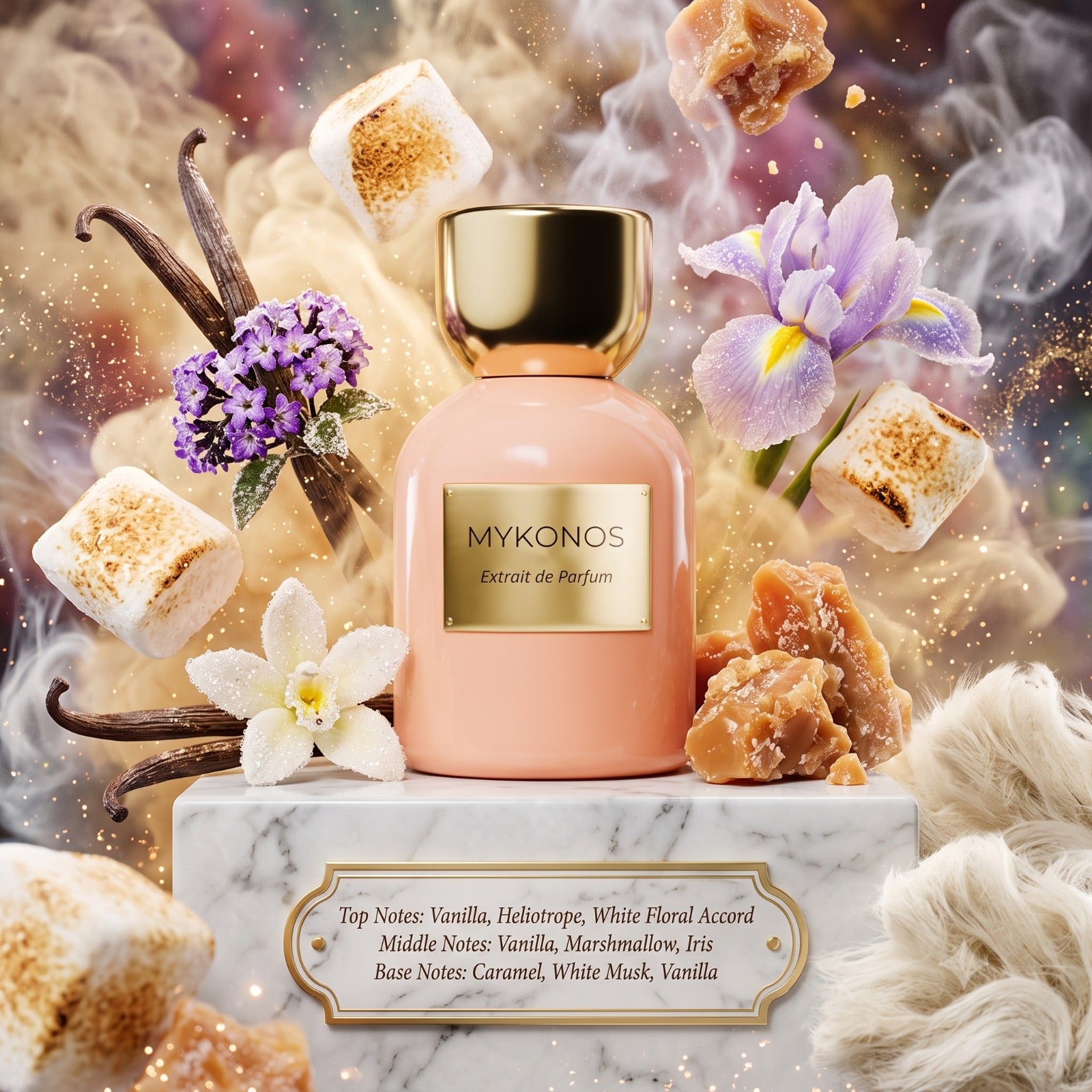 Vanilla Clouds EDP By Mykonos Decant Sample - 2ml, 3ml, 5ml 