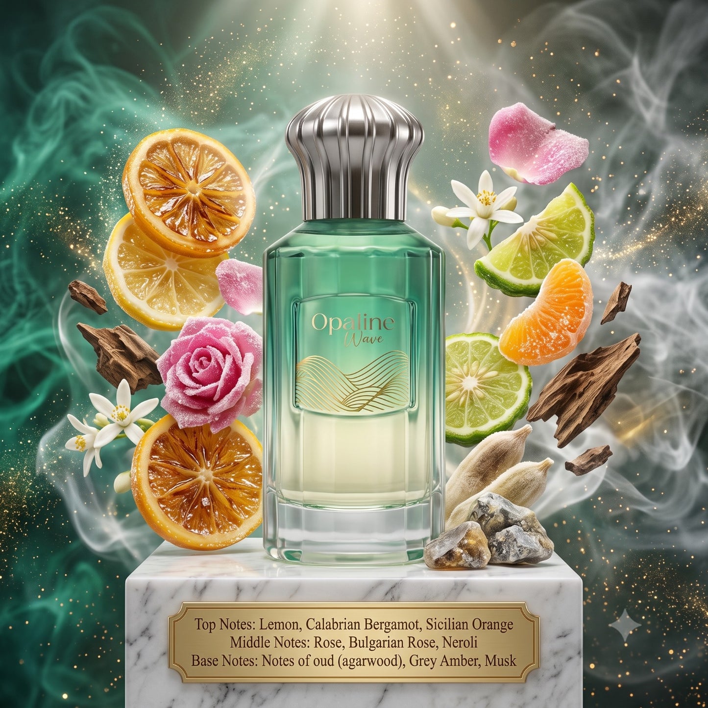Opaline Wave EDP By Ahmed Al Maghribi Decant Sample - 2ml, 3ml, 5ml 