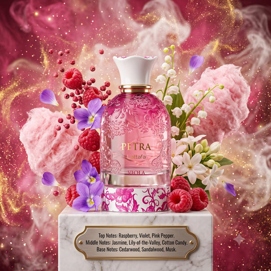 Petra Viola EDP By Lattafa Decant Sample - 2ml, 3ml, 5ml 