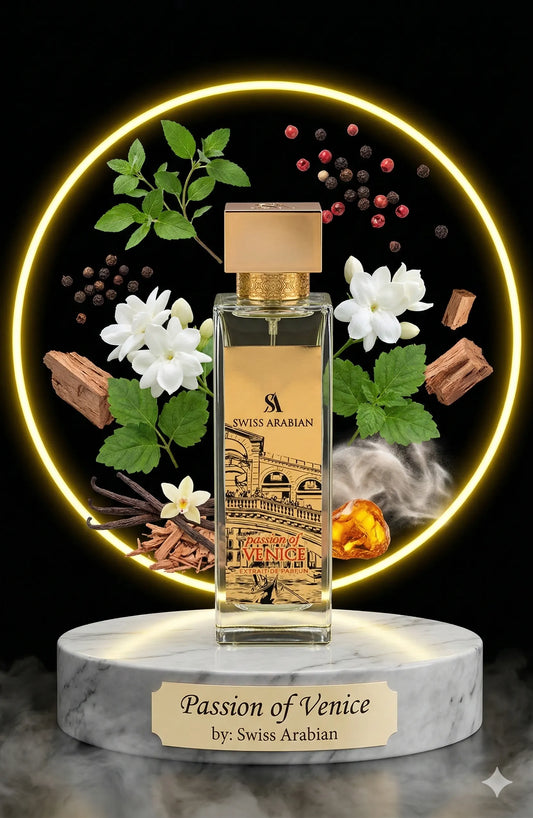 Passion of Venice EDP By Swiss Arabian Decant Sample - 2ml, 3ml, 5ml 