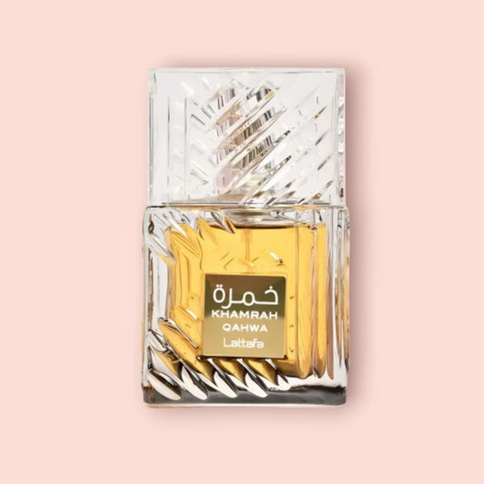 3ml/5ml/10ml Lattafa Khamrah Qahwa | Lattafa | Warm & Spicy Gourmand Fragrance Perfume Sample - Decants
