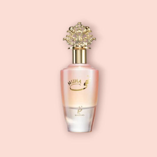 5ml Nuha 85ml EDP | Khadlaj Perfumes | Fruity Floral Woody Fragrance Perfume Sample - Decants